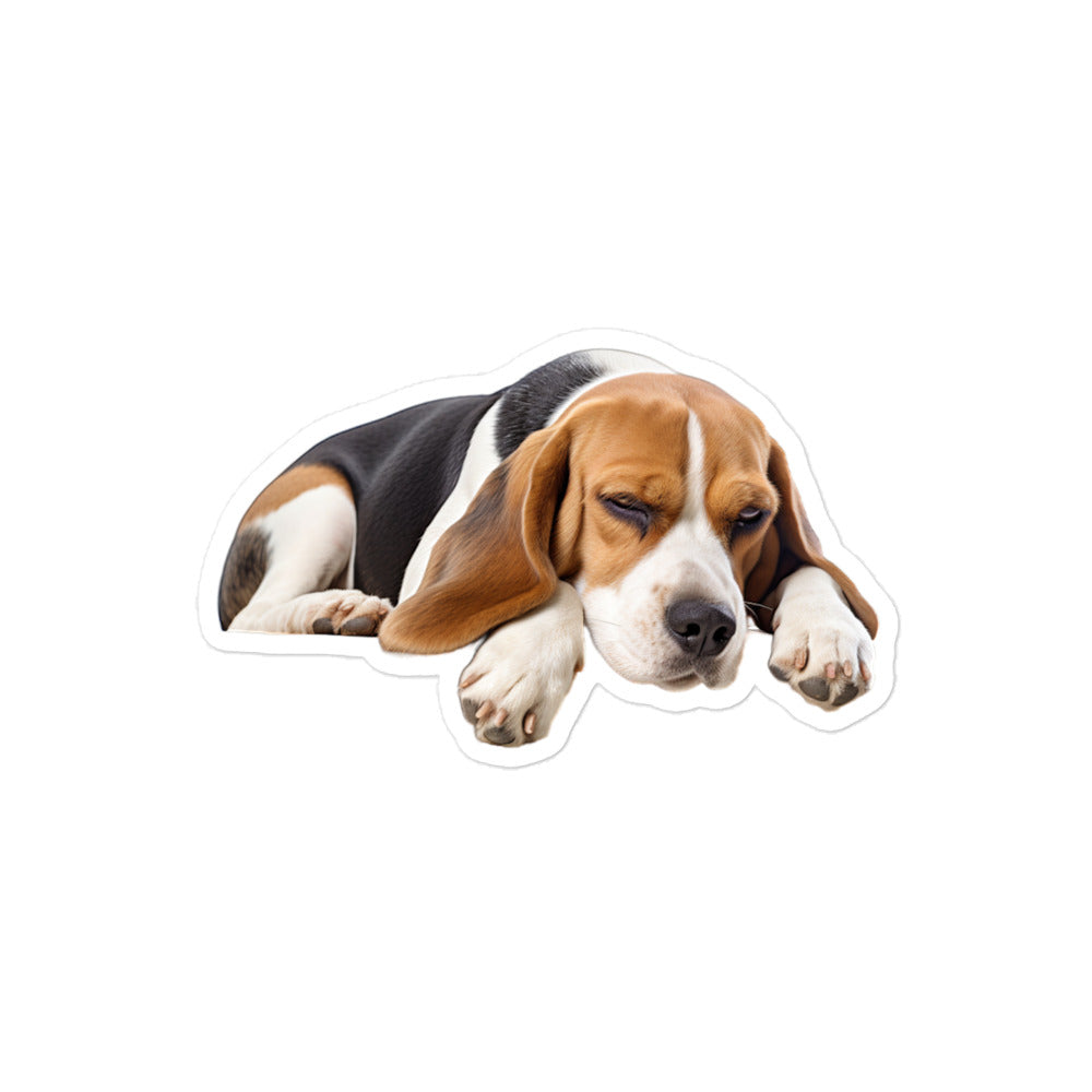 Beagle Sticker - Stickerfy.ai