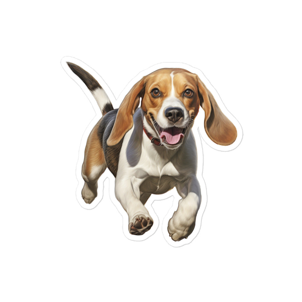 Beagle Sticker - Stickerfy.ai