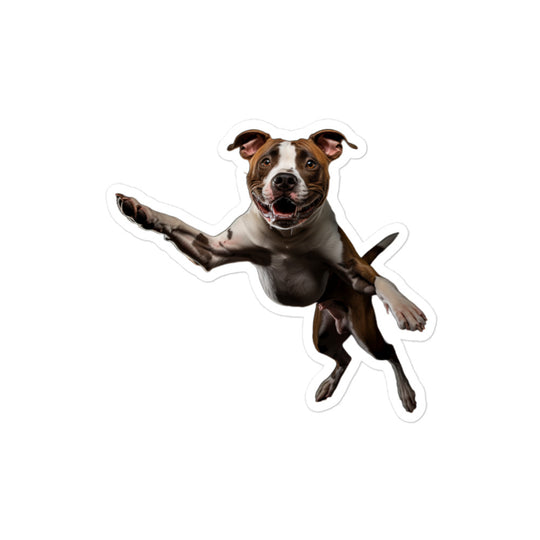 American Staffordshire Terrier Sticker - Stickerfy.ai