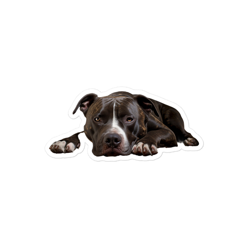 American Staffordshire Terrier Sticker - Stickerfy.ai