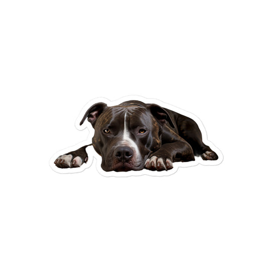 American Staffordshire Terrier Sticker - Stickerfy.ai