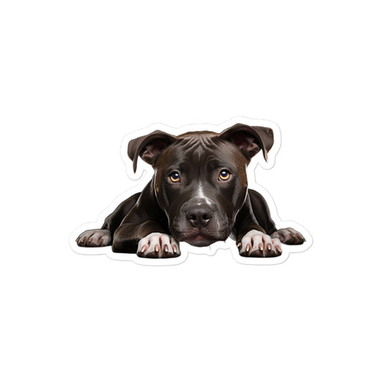 American Staffordshire Terrier Sticker - Stickerfy.ai