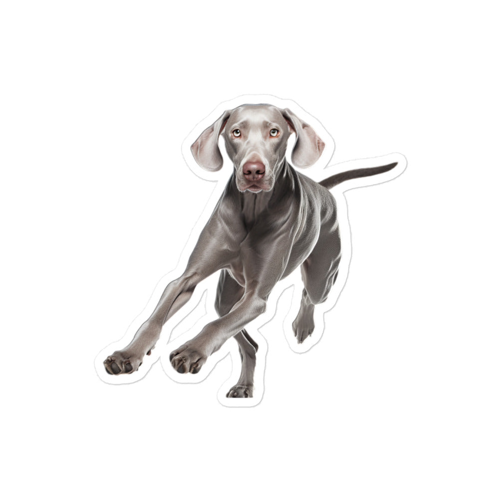 Weimaraner Sticker - Stickerfy.ai