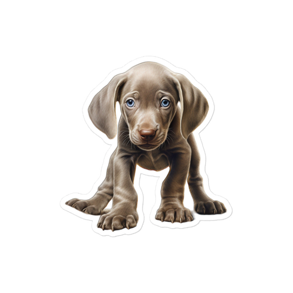 Weimaraner Sticker - Stickerfy.ai