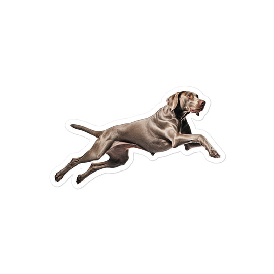 Weimaraner Sticker - Stickerfy.ai