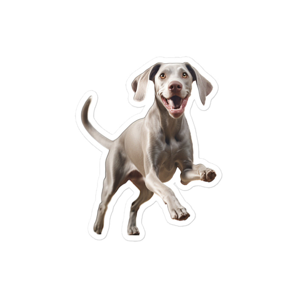 Weimaraner Sticker - Stickerfy.ai