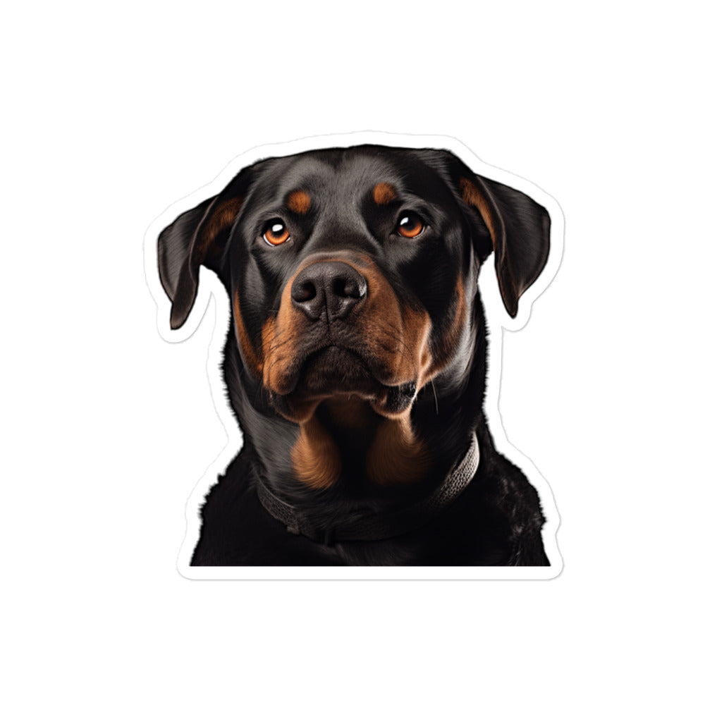Rottweiler Sticker - Stickerfy.ai