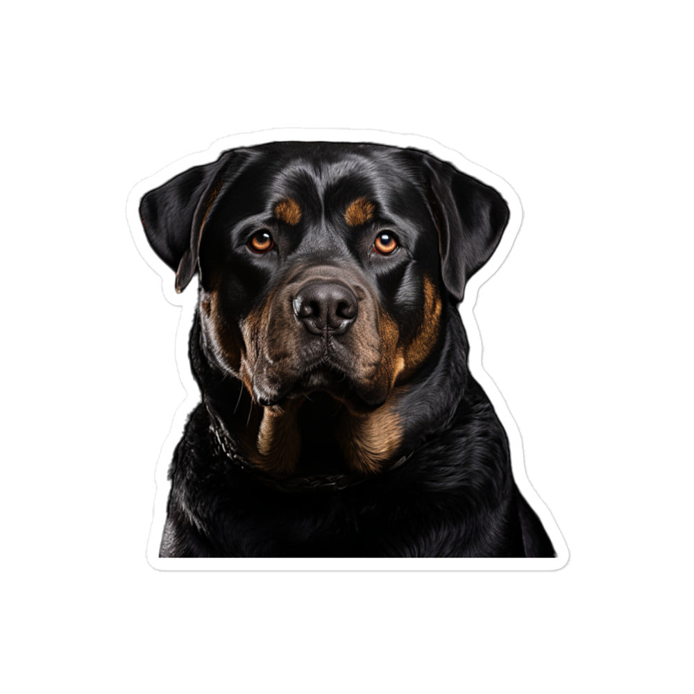 Rottweiler Sticker - Stickerfy.ai