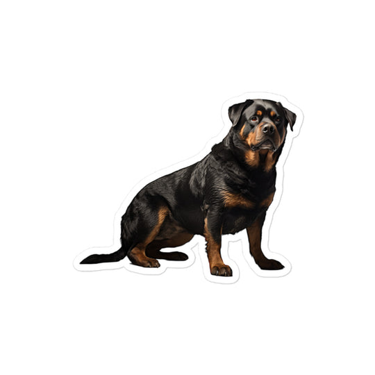 Rottweiler Sticker - Stickerfy.ai