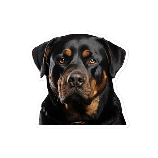 Rottweiler Sticker - Stickerfy.ai