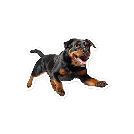 Rottweiler Sticker - Stickerfy.ai