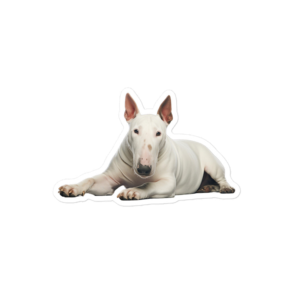 Bull Terrier Sticker - Stickerfy.ai