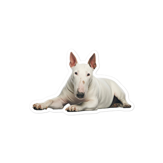 Bull Terrier Sticker - Stickerfy.ai