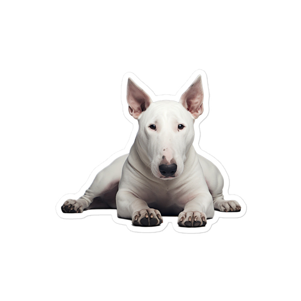 Bull Terrier Sticker - Stickerfy.ai