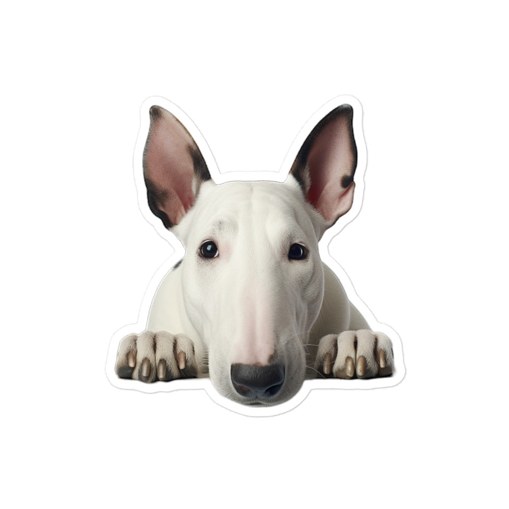 Bull Terrier Sticker - Stickerfy.ai