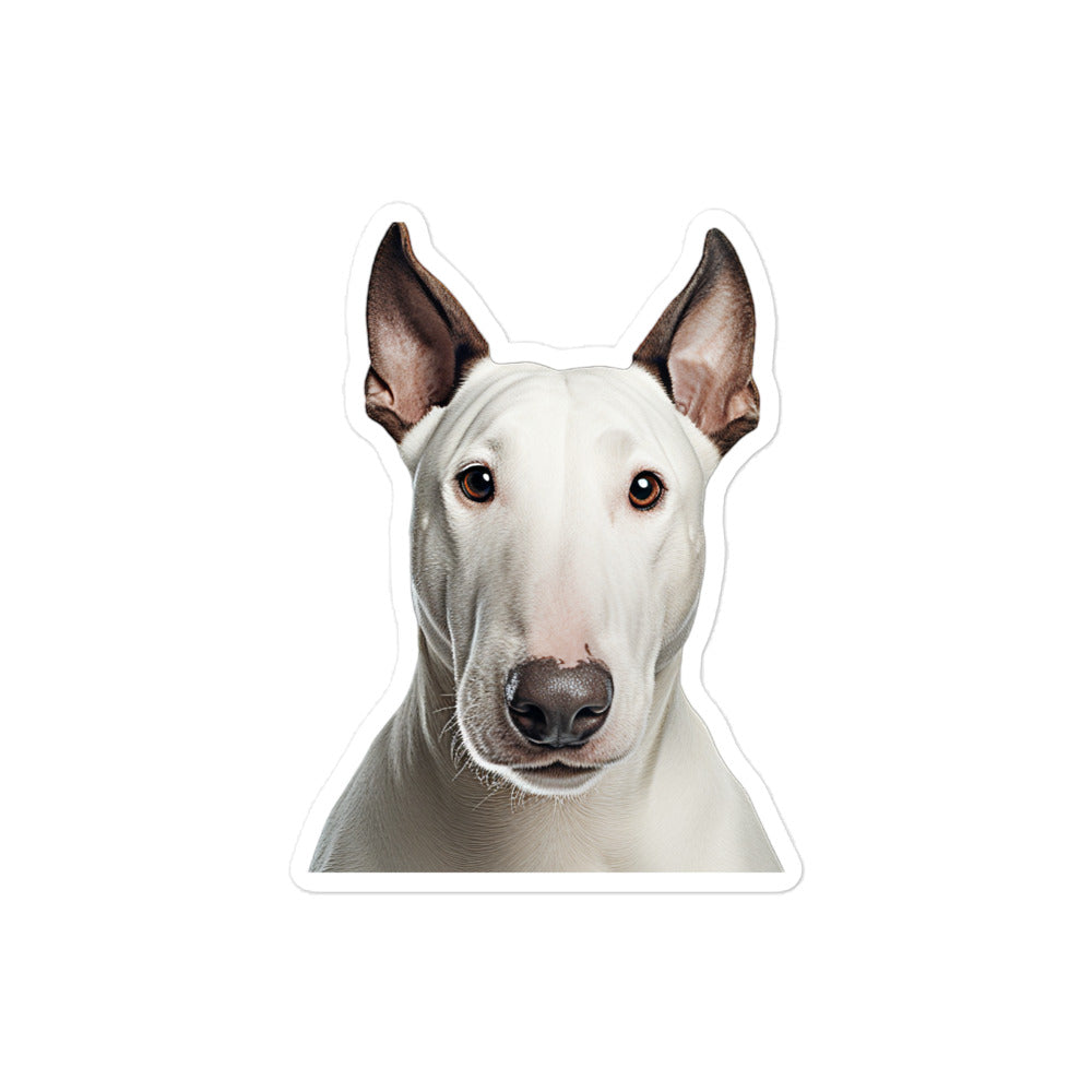 Bull Terrier Sticker - Stickerfy.ai