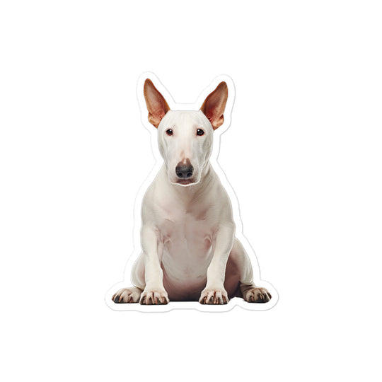 Bull Terrier Sticker - Stickerfy.ai