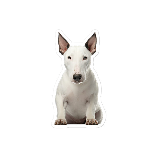 Bull Terrier Sticker - Stickerfy.ai