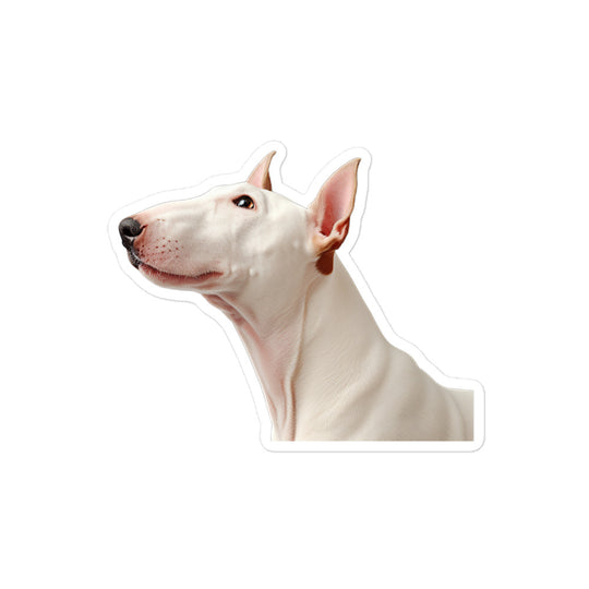 Bull Terrier Sticker - Stickerfy.ai