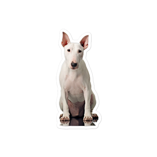 Bull Terrier Sticker - Stickerfy.ai