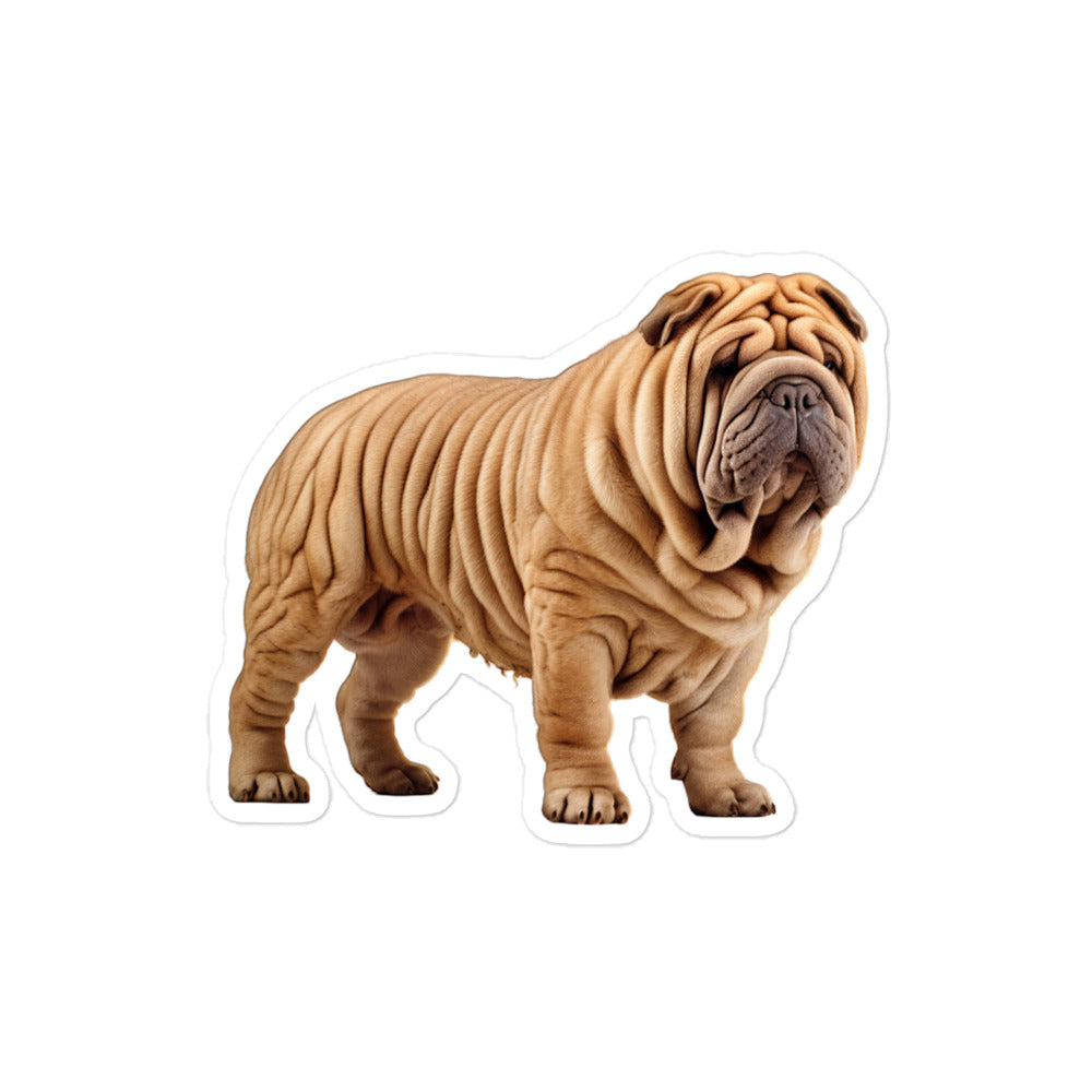Shar Pei Sticker - Stickerfy.ai
