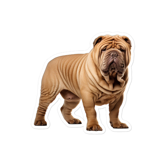 Shar Pei Sticker - Stickerfy.ai