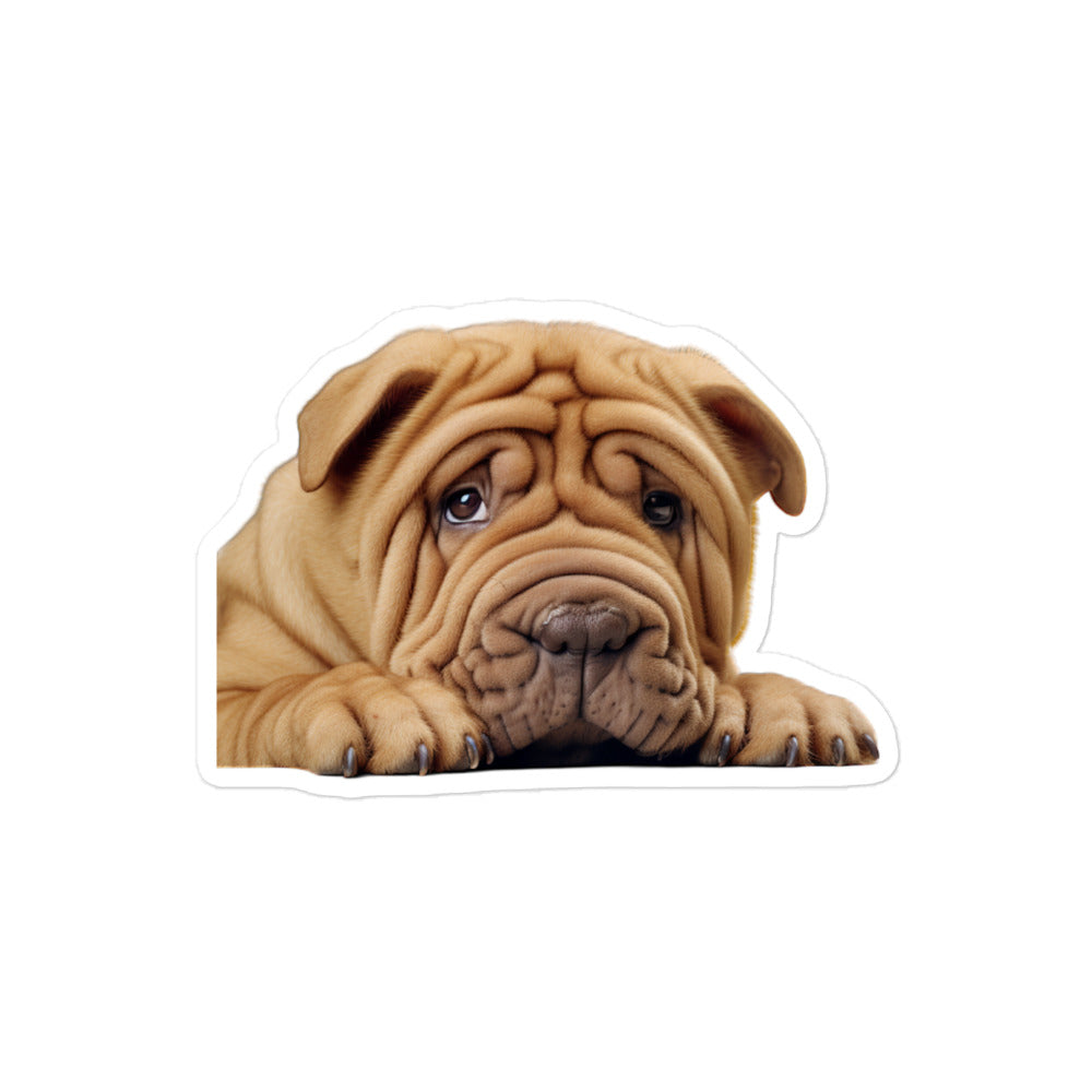 Shar Pei Sticker - Stickerfy.ai