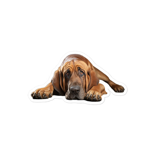 Bloodhound Sticker - Stickerfy.ai
