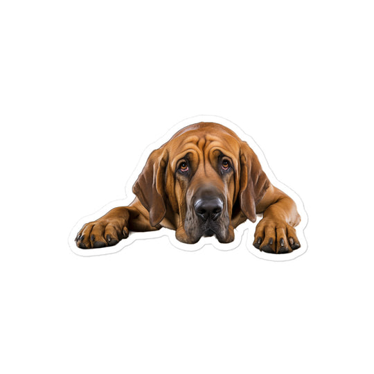 Bloodhound Sticker - Stickerfy.ai