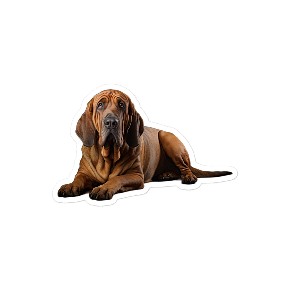 Bloodhound Sticker - Stickerfy.ai