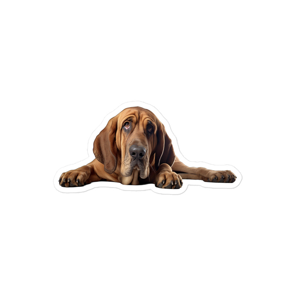 Bloodhound Sticker - Stickerfy.ai