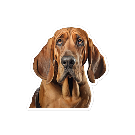 Bloodhound Sticker - Stickerfy.ai