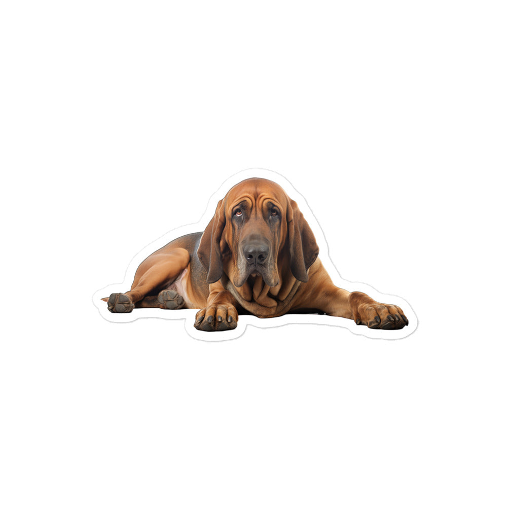 Bloodhound Sticker - Stickerfy.ai