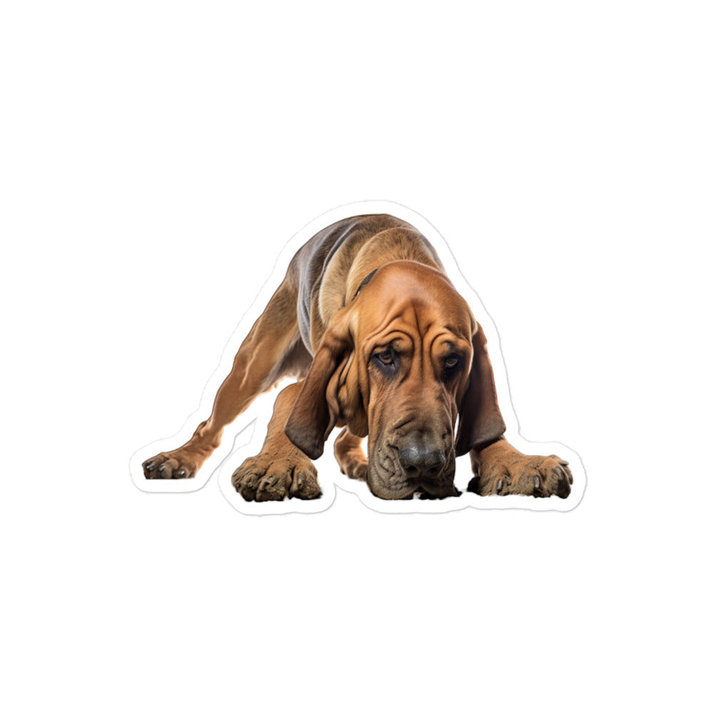 Bloodhound Sticker - Stickerfy.ai