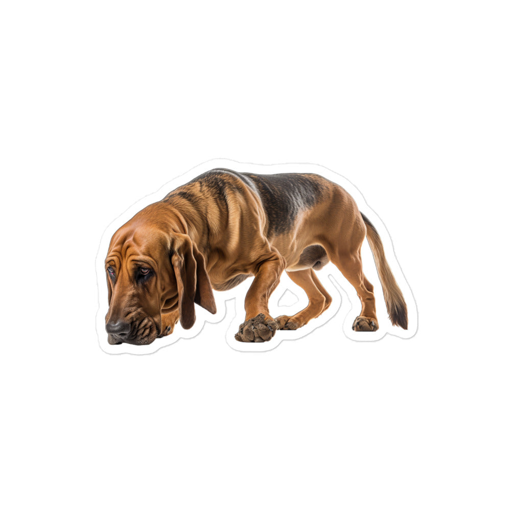 Bloodhound Sticker - Stickerfy.ai