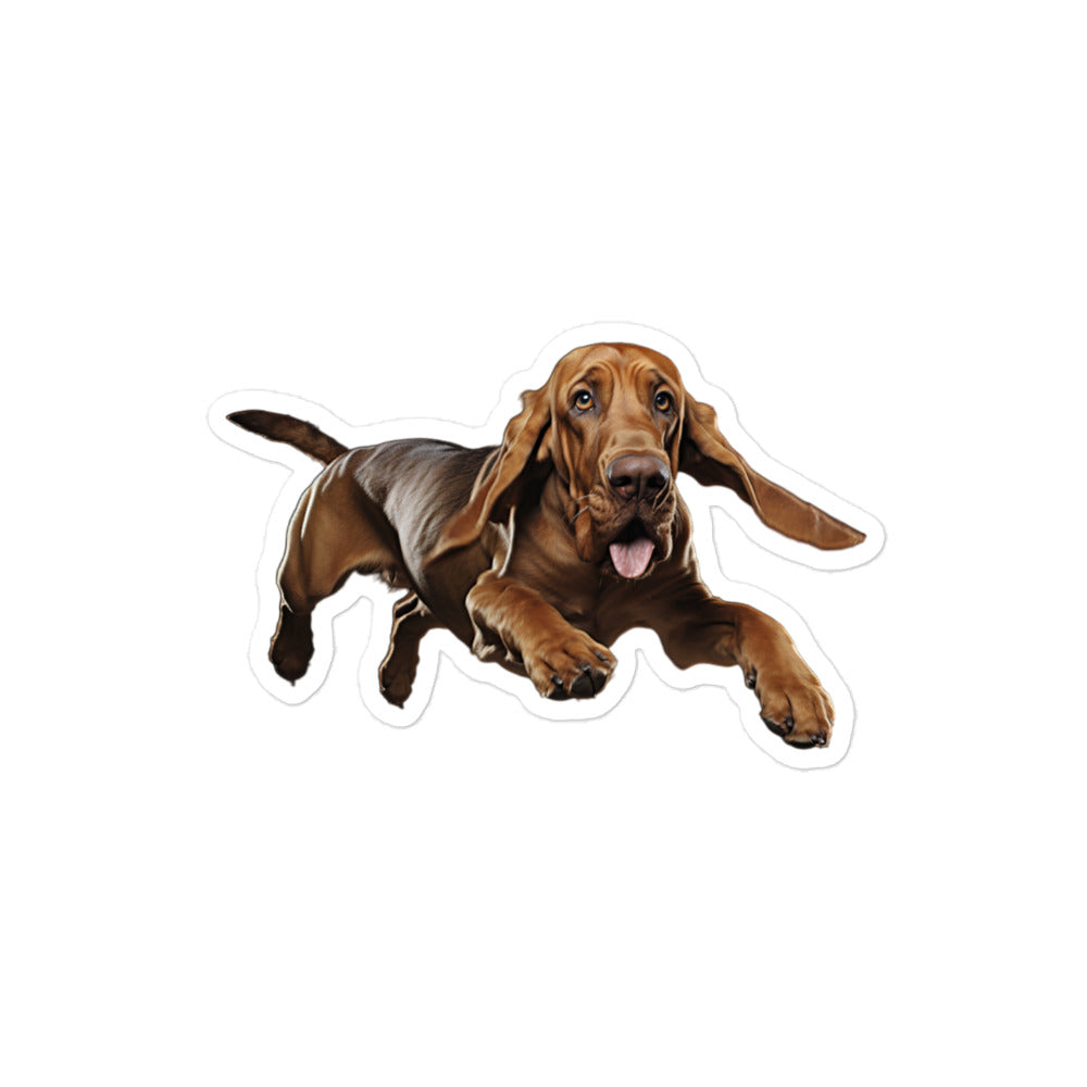 Bloodhound Sticker - Stickerfy.ai