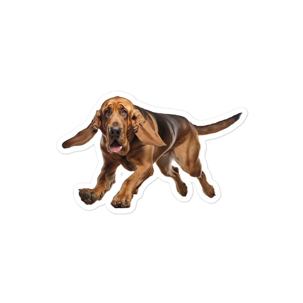 Bloodhound Sticker - Stickerfy.ai