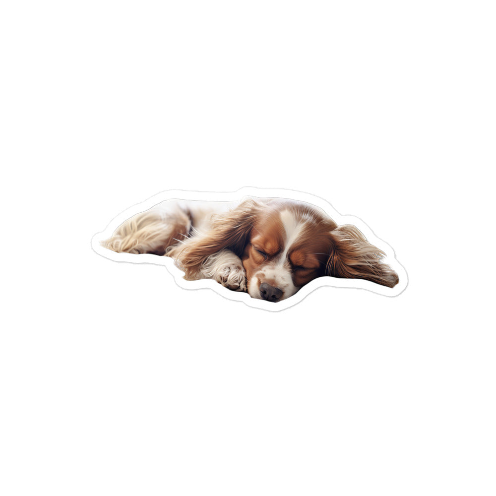 Cavalier King Charles Spaniel Sticker - Stickerfy.ai
