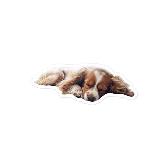 Cavalier King Charles Spaniel Sticker - Stickerfy.ai