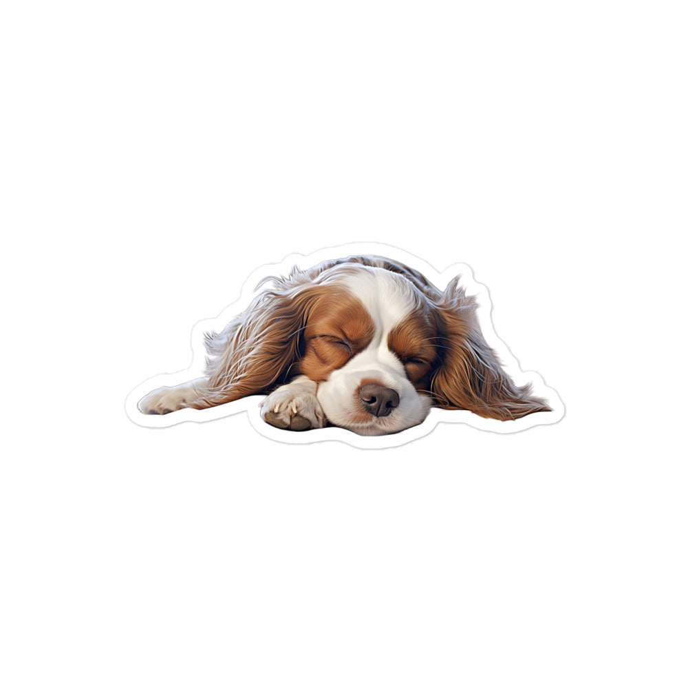 Cavalier King Charles Spaniel Sticker - Stickerfy.ai