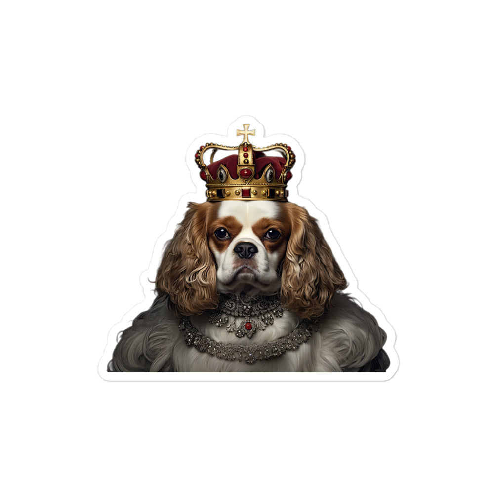 Cavalier King Charles Spaniel Sticker - Stickerfy.ai