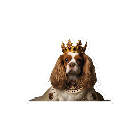 Cavalier King Charles Spaniel Sticker - Stickerfy.ai