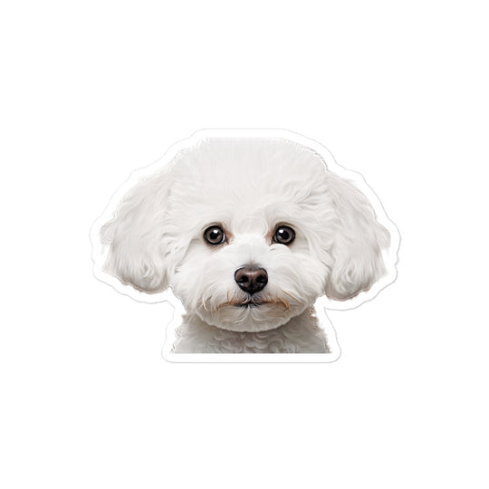 Bichon Frise Sticker - Stickerfy.ai