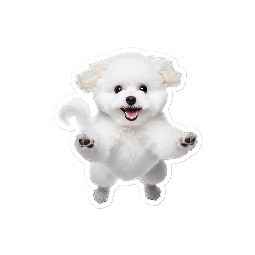 Bichon Frise Sticker - Stickerfy.ai
