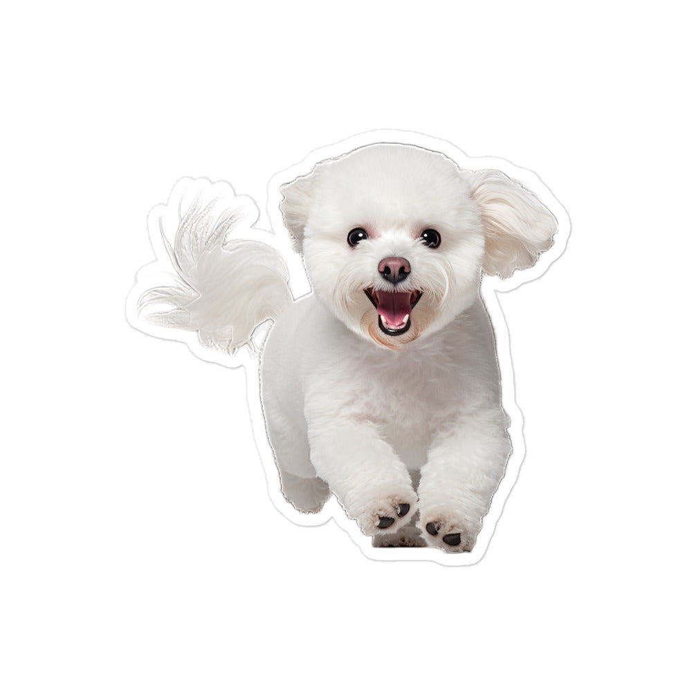 Bichon Frise Sticker - Stickerfy.ai