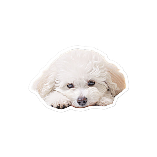 Bichon Frise Sticker - Stickerfy.ai