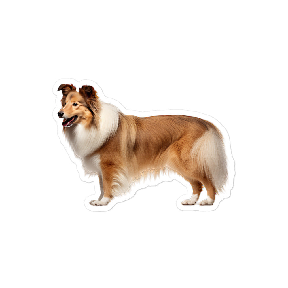 Shetland Sheepdog Sticker - Stickerfy.ai