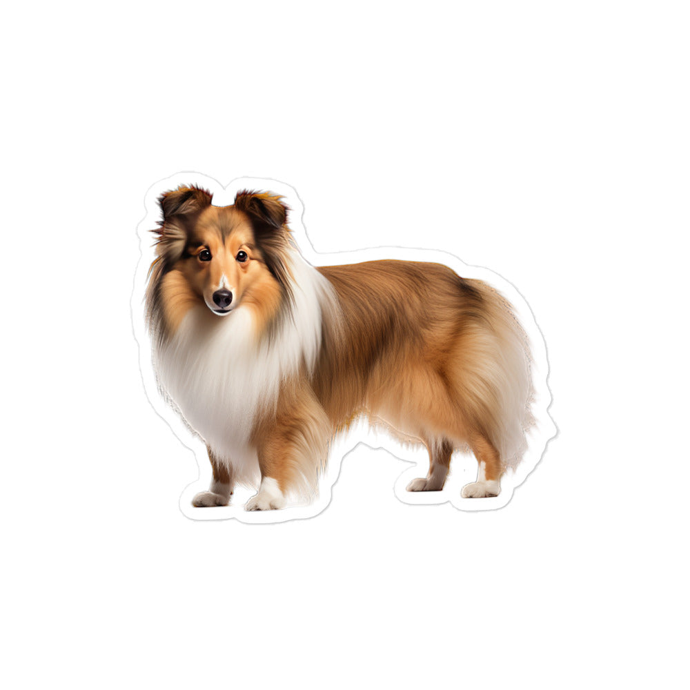 Shetland Sheepdog Sticker - Stickerfy.ai