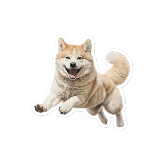 Akita Sticker - Stickerfy.ai
