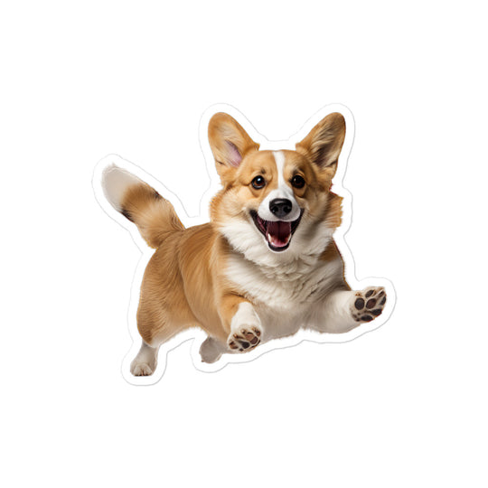 Welsh Corgi Sticker - Stickerfy.ai